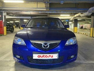 2007 Mazda 3 I (BK) Рестайлинг, синий, 599000 рублей, вид 1