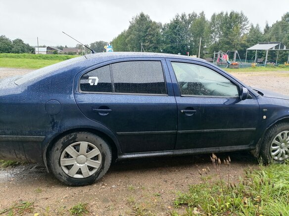 2001 Skoda Octavia I (A4) Рестайлинг, синий - вид 2
