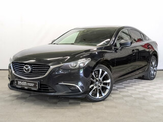2017 Mazda 6 III (GJ) Рестайлинг, чёрный, 1790000 рублей, вид 1