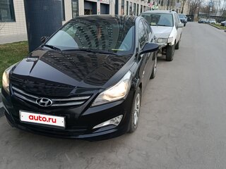 2014 Hyundai Solaris I Рестайлинг, чёрный, 1400000 рублей, вид 1