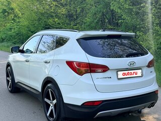 2013 Hyundai Santa Fe III, белый, 1450000 рублей, вид 3