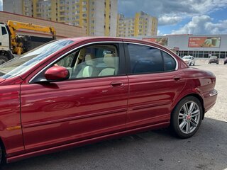 2005 Jaguar X-Type I, красный, 800000 рублей, вид 5