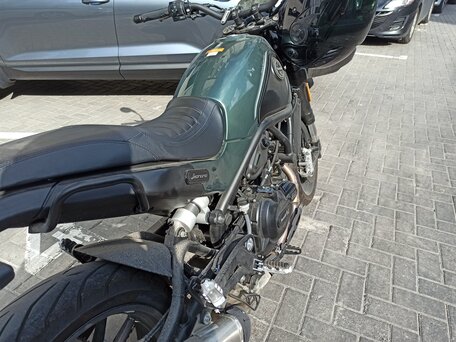 2024 Benelli Leoncino 500, зелёный, 495000 рублей, вид 2