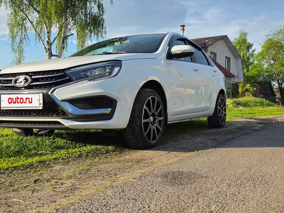 2023 Lada (ВАЗ) Vesta I Рестайлинг (NG), белый, 1260000 рублей - вид 1