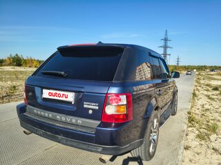 2008 Land Rover Range Rover Sport Supercharged I, синий, 1150000 рублей, вид 4