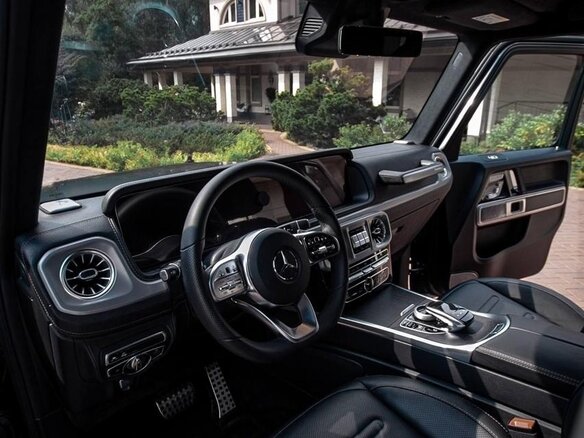 2020 Mercedes-Benz G-Класс 400 d III (W463), чёрный - вид 6