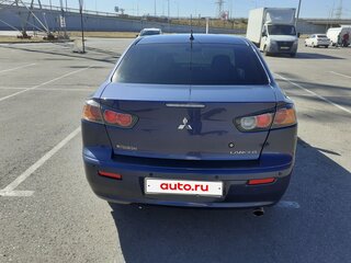 2011 Mitsubishi Lancer X Рестайлинг, синий, 680000 рублей, вид 5