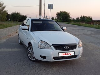 2014 Lada (ВАЗ) Priora I Рестайлинг, белый, 400000 рублей, вид 3
