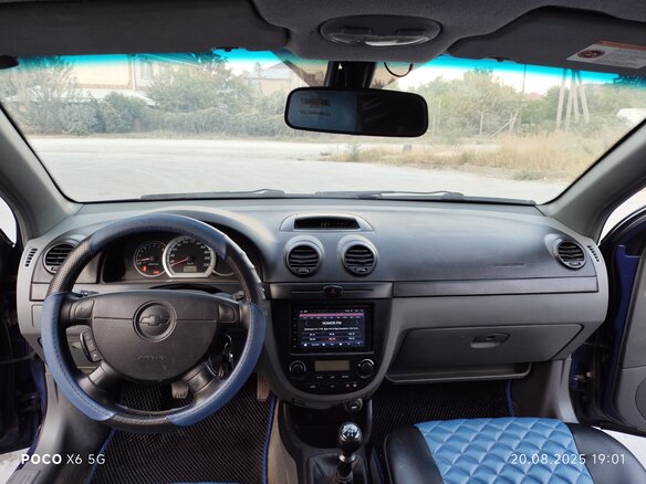2004 Chevrolet Lacetti I, синий, 295000 рублей - вид 5