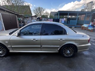 2006 Hyundai Sonata ТагАЗ IV (EF) Рестайлинг, бежевый, 350000 рублей, вид 4