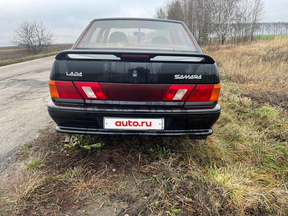 2010 Lada (ВАЗ) 2115, чёрный, 220000 рублей - вид 4