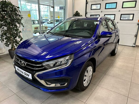 2026 Lada (ВАЗ) Vesta SW I Рестайлинг (NG), синий - вид 8