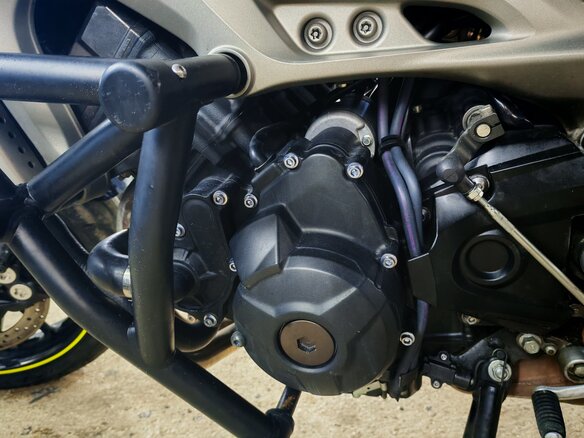 2015 Yamaha MT-09 (FZ-09), фиолетовый, 600000 рублей - вид 16