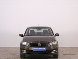 2019 Volkswagen Polo V Рестайлинг, коричневый, 769000 рублей, вид 2