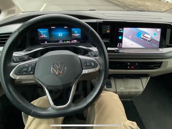 2022 Volkswagen Multivan T7, серый, 5850000 рублей - вид 12