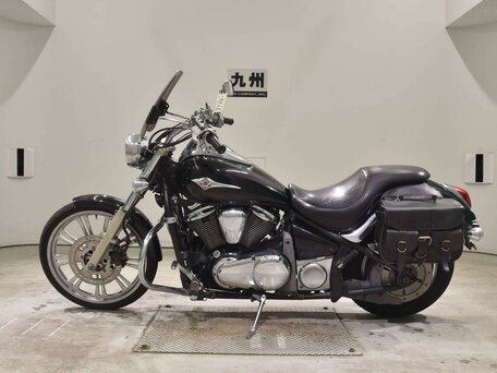 2010 Kawasaki VN900 Vulcan, чёрный, 495000 рублей, вид 1