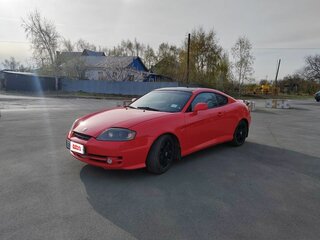 2002 Hyundai Tiburon II (GK), красный, 620000 рублей, вид 1