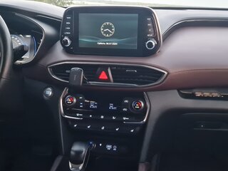 2020 Hyundai Santa Fe IV, чёрный, 3450000 рублей, вид 5