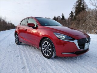 2019 Mazda 2 III (DJ) Рестайлинг, красный, 1450000 рублей, вид 2