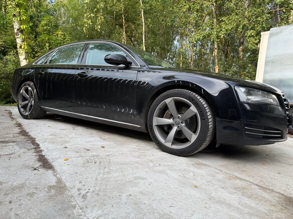 2013 Audi A8 III (D4), чёрный, 1950000 рублей - вид 2