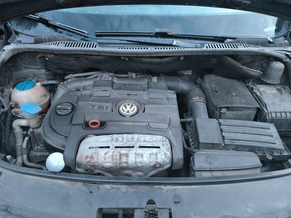 2009 Volkswagen Touran I Рестайлинг, чёрный, 380000 рублей - вид 8