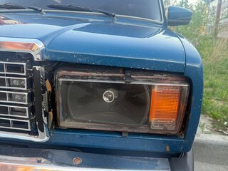 2005 Lada (ВАЗ) 2107, синий, 170000 рублей, вид 3