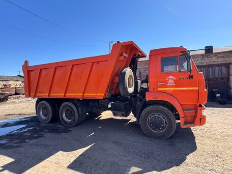 2008 КамАЗ 6520, оранжевый, 1200000 рублей, вид 3