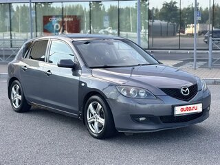 2007 Mazda 3 I (BK) Рестайлинг, серый, 349666 рублей, вид 4