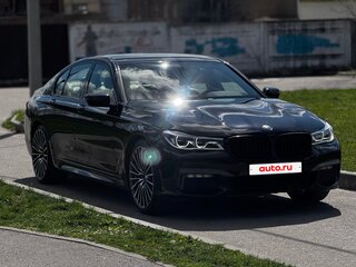 2018 BMW 7 серии 730i VI (G11/G12), чёрный, 3600000 рублей, вид 2