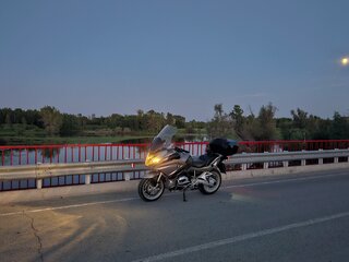 2015 BMW R 1200 RT, серебристый, 1300000 рублей, вид 4