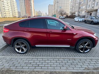 2009 BMW X6 50i 6-speed I (E71), красный, 1600000 рублей, вид 2
