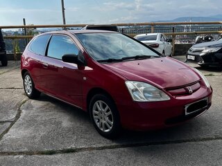 2001 Honda Civic VII, красный, 405000 рублей, вид 3