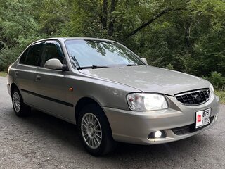 2008 Hyundai Accent ТагАЗ II, бежевый, 540000 рублей, вид 2
