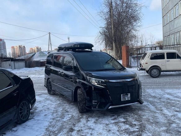2018 Toyota Noah III (R80) Рестайлинг, чёрный, 2700000 рублей - вид 8
