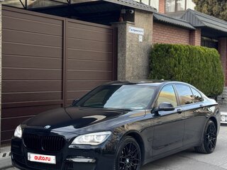 2012 BMW 7 серии 740d xDrive V (F01/F02/F04) Рестайлинг, чёрный, 2098000 рублей, вид 1