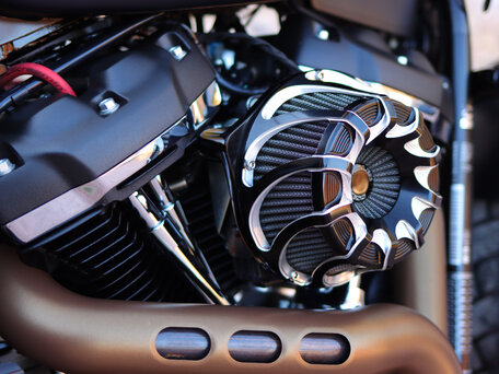 2017 Harley-Davidson Fat Bob, чёрный, 1610000 рублей, вид 4