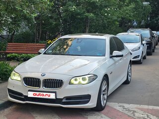 2014 BMW 5 серии 525d VI (F10/F11/F07) Рестайлинг, белый, 1300000 рублей, вид 2