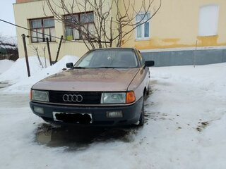 1987 Audi 80 IV (B3), коричневый, 270000 рублей, вид 1