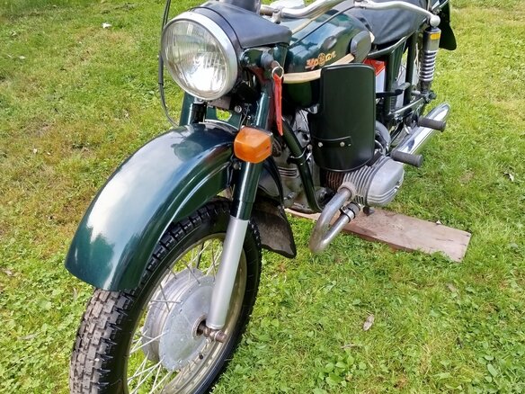 1982 Урал M-67, зелёный