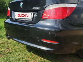 2009 BMW 5 серии 525xi V (E60/E61) Рестайлинг, чёрный, 1150000 рублей, вид 4