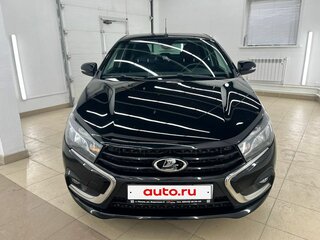 2021 Lada (ВАЗ) Vesta I, чёрный, 1159000 рублей, вид 2