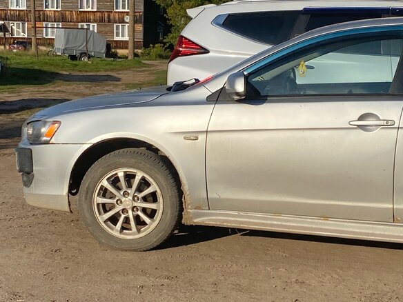 2007 Mitsubishi Lancer X, серый, 375000 рублей - вид 7