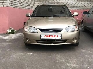 2007 Kia Spectra I Рестайлинг 2, бежевый, 349000 рублей, вид 3