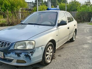 2006 Hyundai Accent ТагАЗ II, серый, 210000 рублей, вид 2