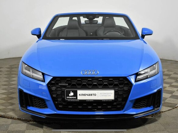 2020 Audi TT 45 TFSI III (8S) Рестайлинг, голубой, 4600000 рублей - вид 2