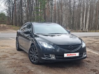 2007 Mazda 6 II (GH), чёрный, 810000 рублей, вид 2