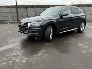 2019 Audi Q5 II (FY), синий, 3900000 рублей, вид 4