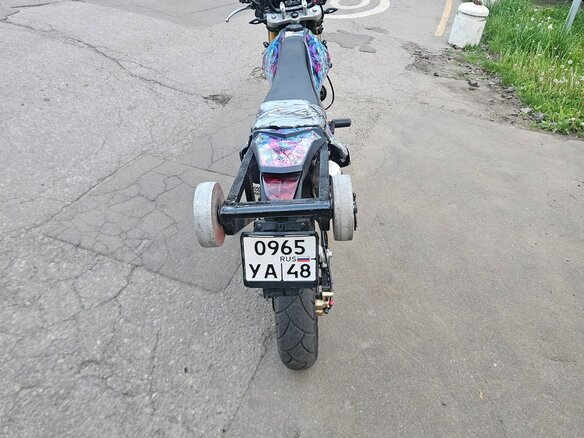 2014 Baltmotors Motard 200, чёрный - вид 4