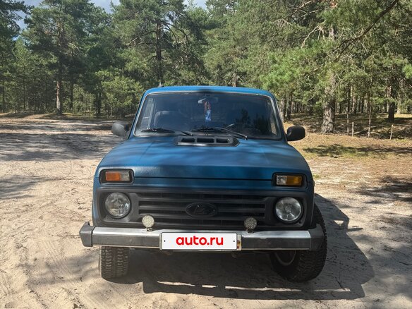2004 Lada (ВАЗ) 2121 (4x4) I Рестайлинг, синий - вид 2