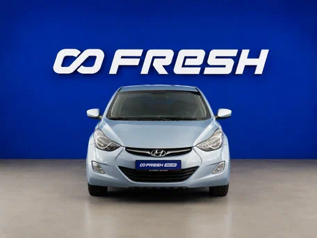 2012 Hyundai Elantra V (MD), голубой, 849055 рублей, вид 3